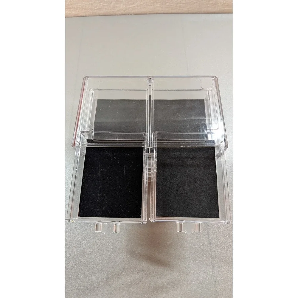 Premium Acrylic 6 Drawer Storage Box Organizer‎ for Coins Currency Collectibles